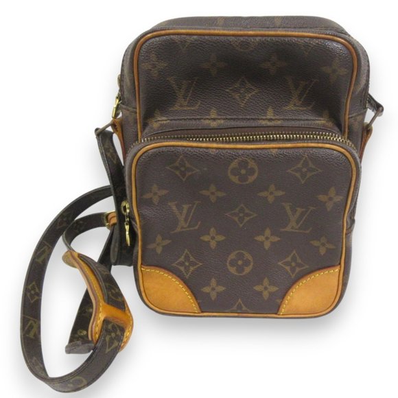 LOUIS VUITTON Louis Vuitton Monogram Amazon Shoulder Bag M45236 Brown Women's - Picture 1 of 10